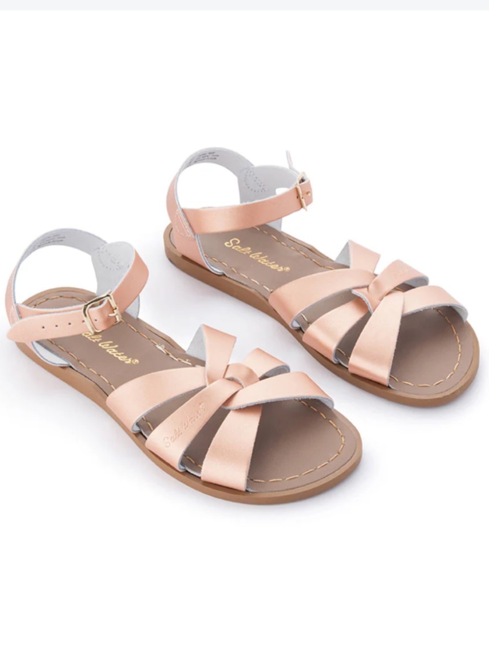 SALT WATER Sandals by Hoy Original in Rose Gold / BNIB